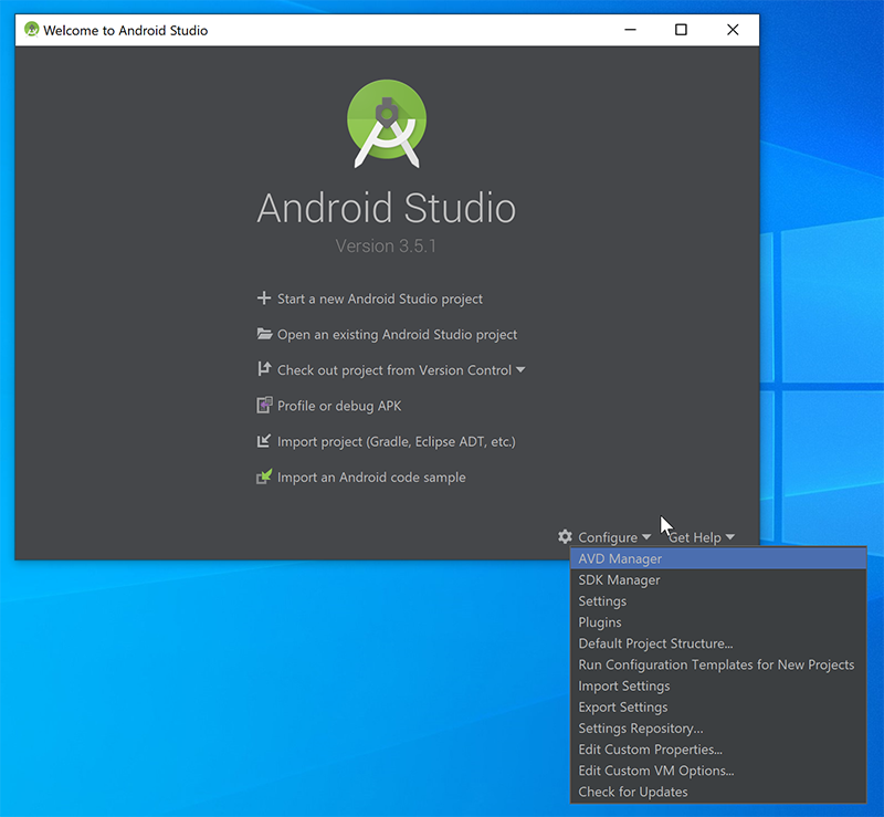 Android Studio Config